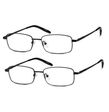 Kit De 2 Óculos De Leitura Lemone Metálico Resistente